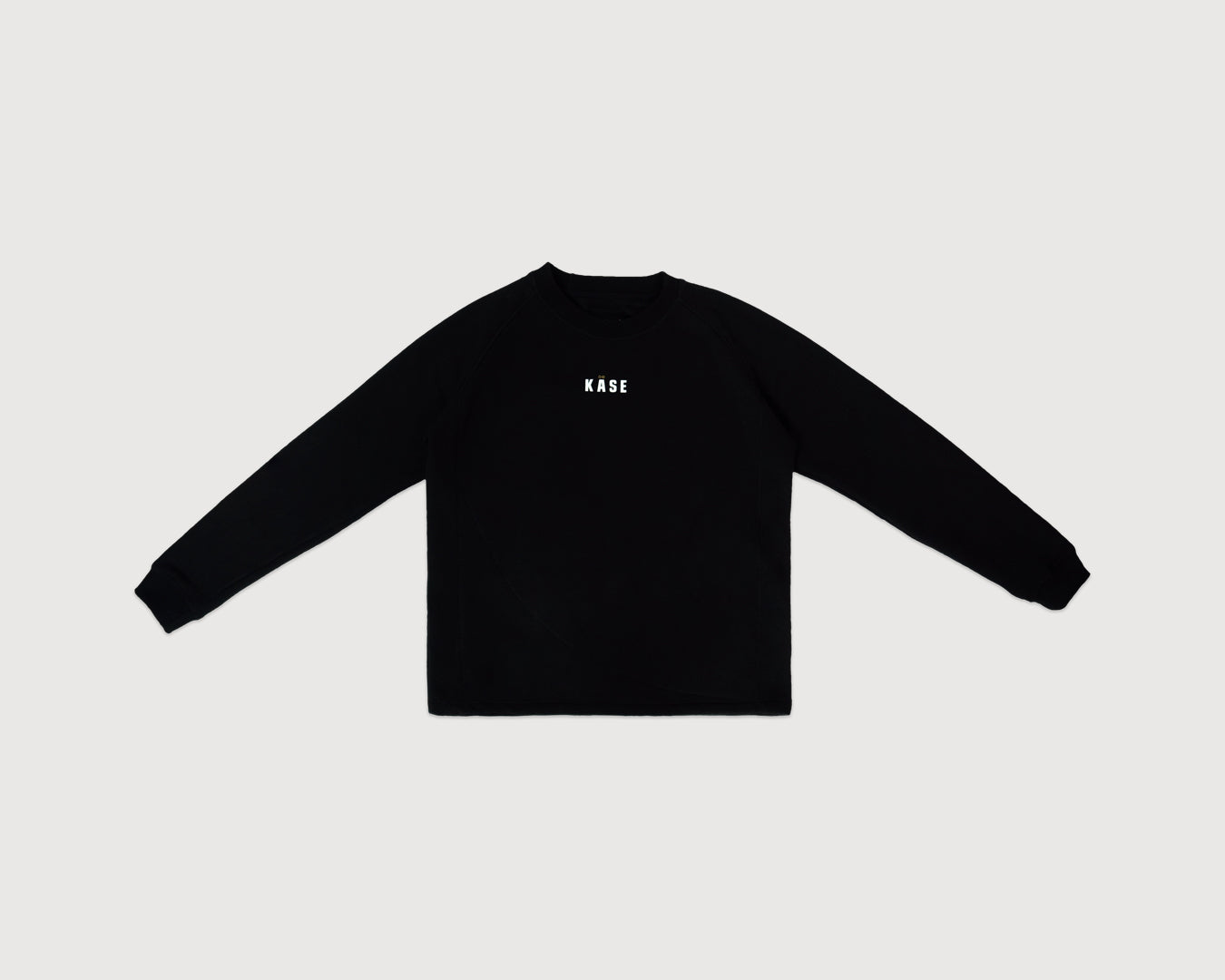 KÄSE® BLACK LOGO CREWNECK TRACKSUIT